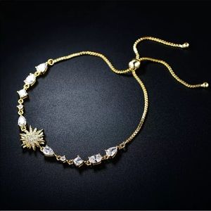 Sevil 18K Gold Plated Swarovski Elements